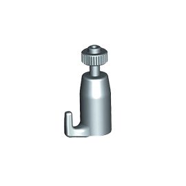 Small Barrel - (Self Gripping) - Picture Hook The easy to use Self-Gripping (small) picture hook provides a secure means to hang pictures with adjustment practically effortless. 

Adjustment of the hook is done by simply pressing the hook and 