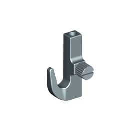 Crane - (Side Screw) - Picture Hook The Crane Picture Hanging Hook is fastened to the cable by tightening the side screw on the side of the hook.